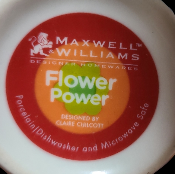 Set of Three Flower Power Mugs Cups - Picture 4 of 4